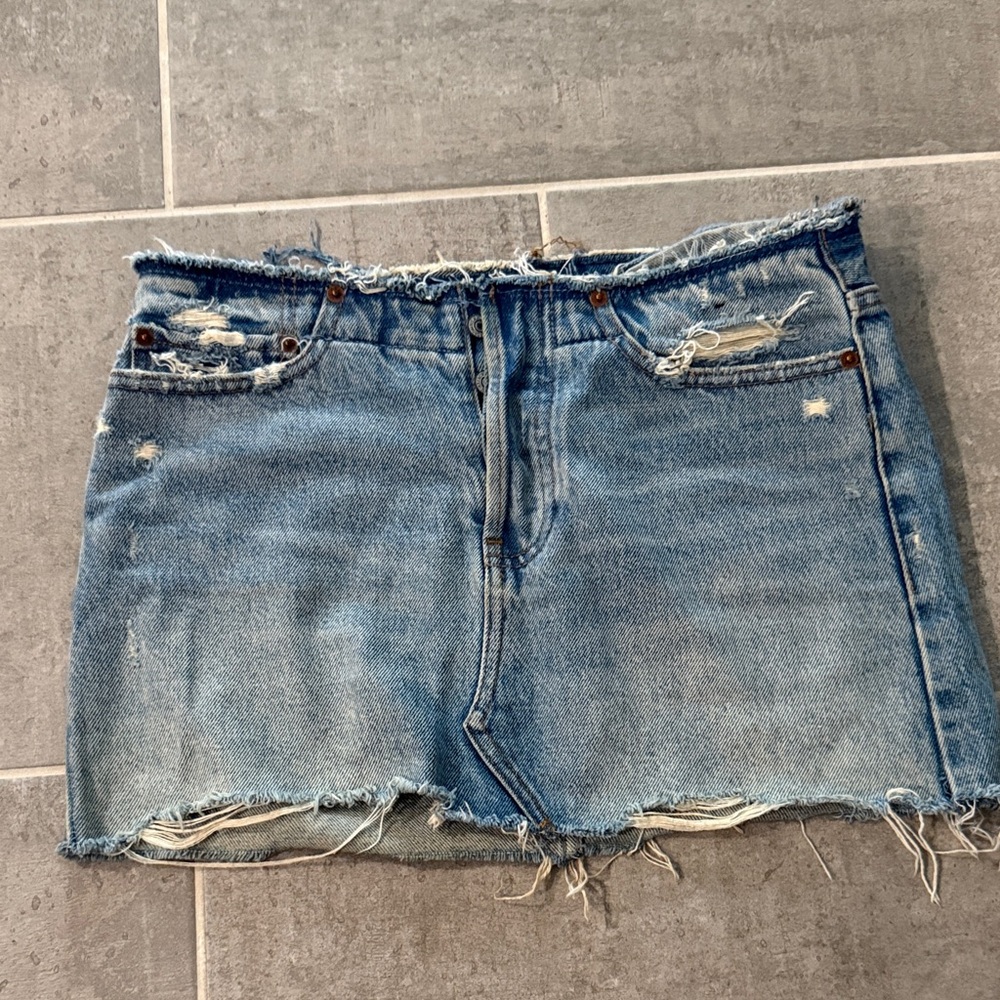 ABERCROMBIE low rise micro mini skirt